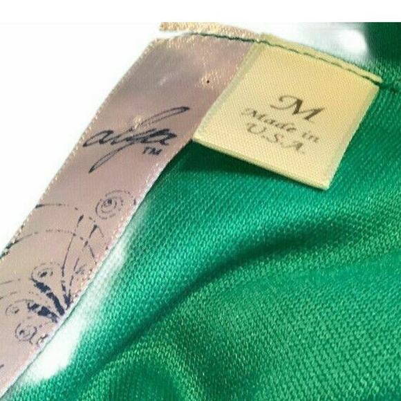 Alya Womens Geometric Sheer Fully Lined Multicolor Mini Shift Summer Dress Med - Picture 5 of 6